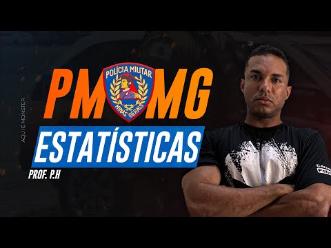 Concurso PMMG - Soldado - Estatística - Monster Concursos