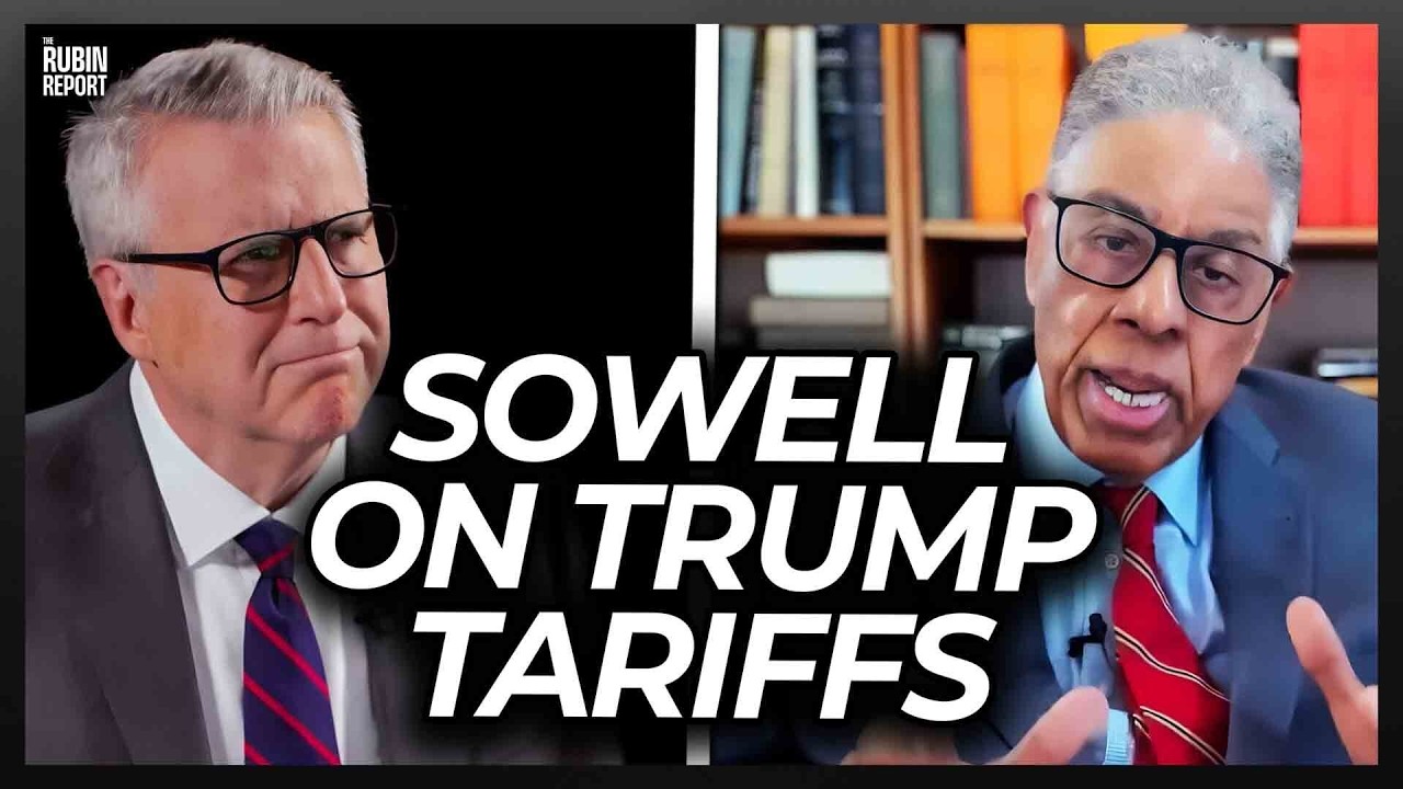Watch Host's Face as Thomas Sowell Exposes the Real Effect of Trump’s Tariffs