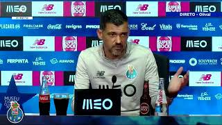 Sérgio Conceição: «Não gosto de ver o que se está a fazer ao Bruno Lage na praça pública»
