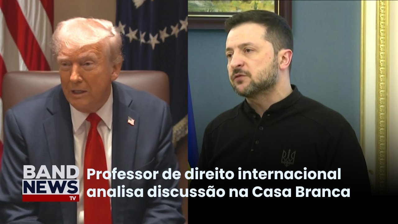 Encontro entre Trump e Zelensky acaba se acordo l BandNews TV