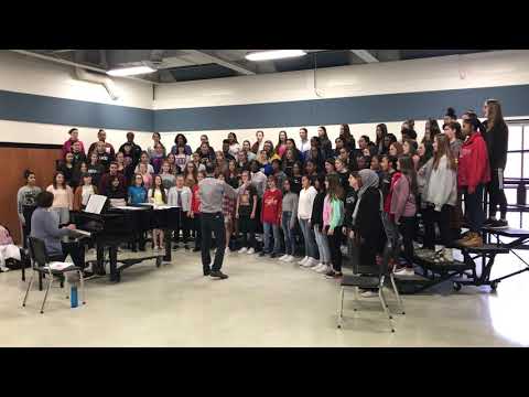 Gahanna Lincoln Freshman Girls Choir 3/12/20 Joshua Fit The Battle Of Jericho