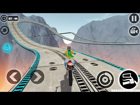 Impossible Moto Bike Tracks 3D: Levels 14,15 Driving Stunts - Android GamePlay 2019
