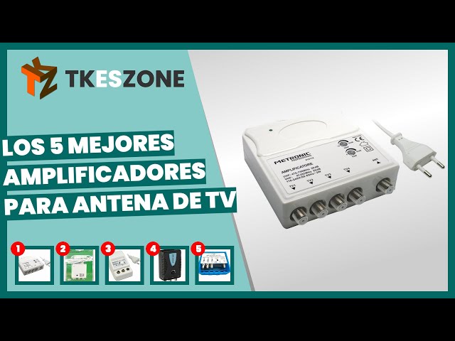 Vídeo relacionado con Metronic 332176 - Amplificador para Interior FM/VHF/UHF con Ajuste de Ganancia de 30 DB con Filtro 4G, Compatible Dab+, Entrada/Salidas con Toma 9,52 mm, Blanco