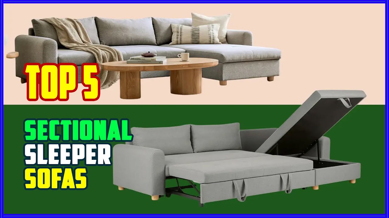 TOP 5 Best Sectional Sleeper Sofas 2026