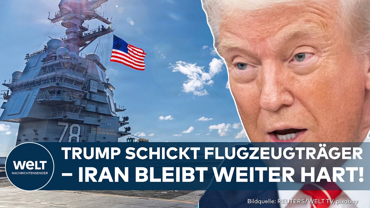 MACHTPOKER MIT TEHERAN: Donald Trump schickt Träger – Iran bleibt hart!