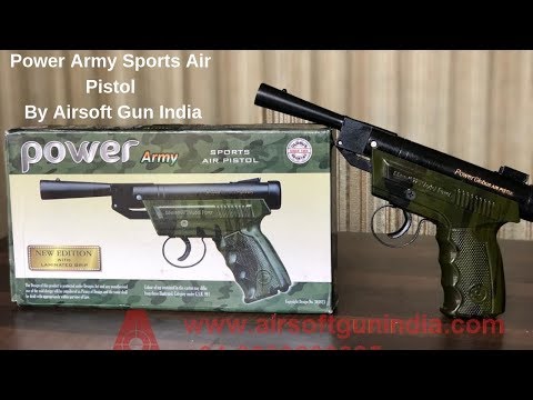Power Army Sports Air Pistol By Airsoft Gun India