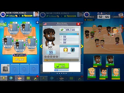 Idle Five Basketball gameplay - YouTube