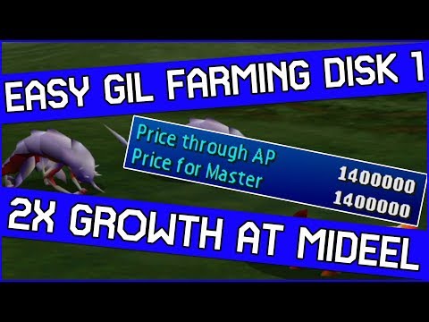 Making MILLIONS of Gil in Final Fantasy 7 - Yes, even on Disk One!