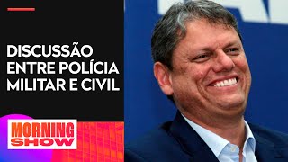 Bancada debate sobre Tarcísio liberar PM para registro de termo circunstanciado