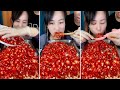 mukbang : Warm meal - Chili Enoki eating show