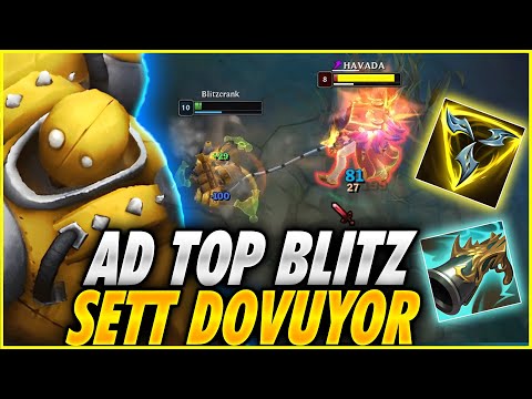 Bufflanmış Ad Top BLITZCRANK Aşırı Bozuk