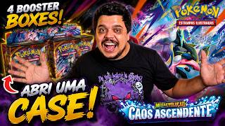 ABRI UMA CASE de CAOS ASCENDENTE antes do LANÇAMENTO! Pokémon TCG
