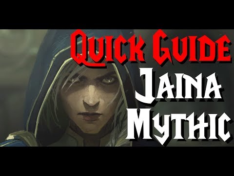 Quick Guide - Mythic Jaina | Battle of Dazar'Alor