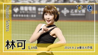 【台湾チア】林可 Link | Passion Sisters | 岳政華,高宇杰 應援曲 + 嗆司曲 黃潮降臨,進取勝利 [中文歌詞]