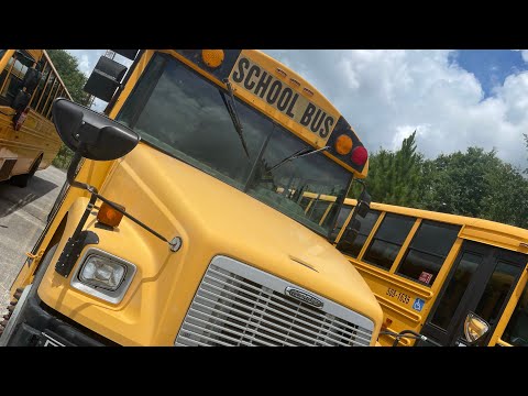 2004 Thomas fs65 bus 508-0411 walk around (spare bus)