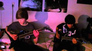 Escape the Fate - Zombie Dance (dual guitar cover)