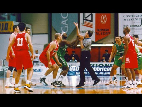 A2 1997/'98 Faber Fabriano Basket - Carne Montana Forlì 99-106
