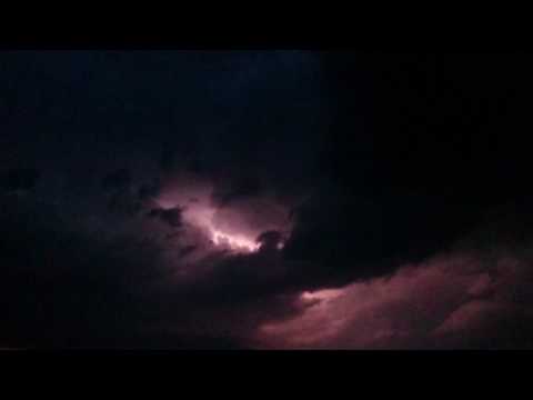 Nad Zvolenom sa blýska | Lightnings above Zvolen city - video 2
