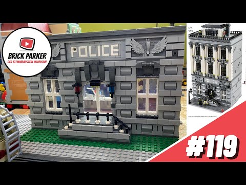LEGO STADT UPDATE - Folge 119 - BDP Bricklyn Police Department  - Hauptwache zieht in der Stadt ein.