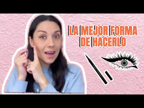 COMO HACER UN DELINEADO DE GATO-Bren EsAv