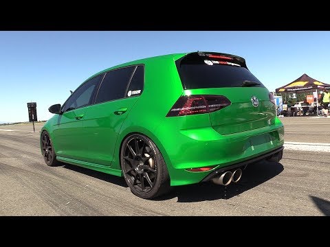 VW GOLF 7 R TTE610R Turbocharger - LOUD ACCELERATION SOUNDS!