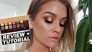 ABH SOFT GLAM PALETTE  Review + Tutorial