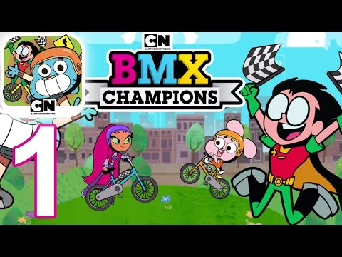 BMX Champions Cartoon Network Gameplay Walkthrough Video Part 1 (iOS Android)