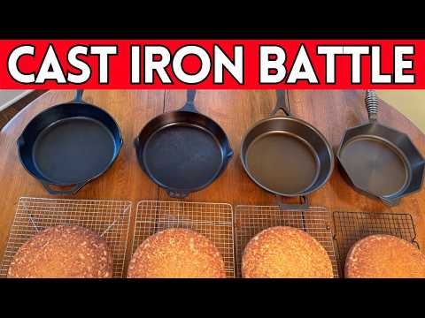 Cornbread CLASH! Finex vs. Smithey vs. Stargazer vs. Lodge