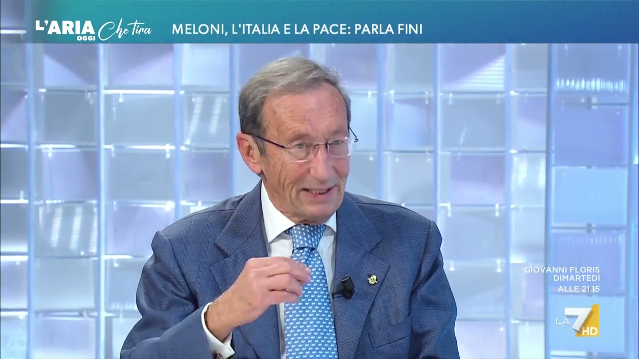 Ucraina, Gianfranco Fini: "Da Salvini frasi da comiziaccio sul pratone"