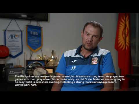 Kyrgyz Republic coach: Aleksandr Krestinin