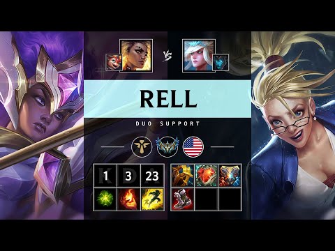 Rell Support vs Janna - NA Challenger Patch 14.24