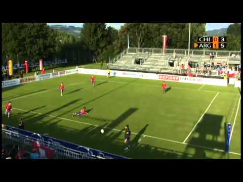 2011 Faustball WM - Zwischenrunde Linz - Spiel Nr. 39: Chile - Argentinien