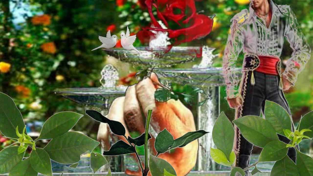 La Rosa - Canta Pepe Marchena, con la colavoración especial de mi jilguero Colorin .. ; )