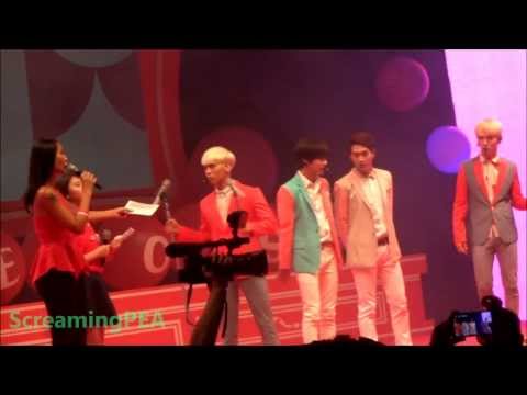 130807 SHINee Introduction @ ETUDE PINK PLAY PARTY SG [Fancam]
