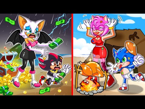 POOR Family vs RICH Family - Mommy Family Sad Origin Story - Sonic Life Stories