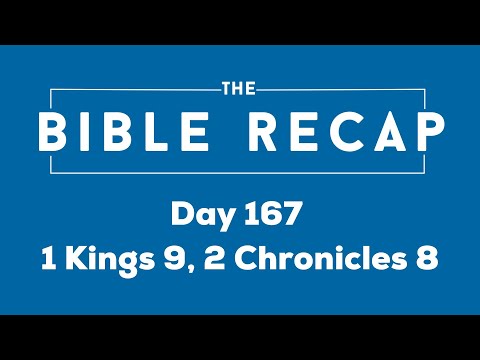 Day 167 (1 Kings 9, 2 Chronicles 8)