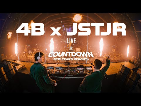 4B B2B JSTJR - Countdown NYE 2023 - Live Set (Official Video)