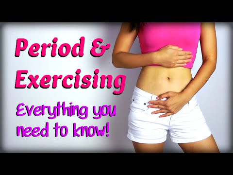Period & Exercising: Everything you need to know! Video