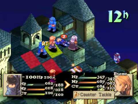 Final Fantasy Tactics - Part 46 - Battle - Riovanes Castle Roof