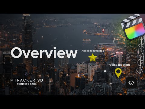 mTracker 3D Tutorial - Creating a composition with Pointers Pack - MotionVFX