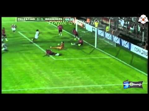 *HD* LIBERTADORES 2015 PALESTINO 1 Vrs  MONTEVIDEO WANDERERS 1