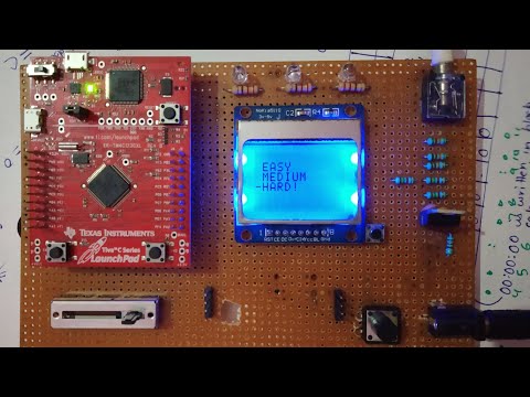 Tiva Launchpad Based Handheld Video Game