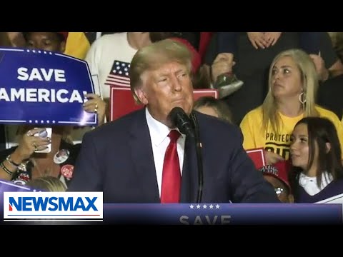 Trump addresses victims of Hurricane Ian at 'Save America' rally event in Michigan