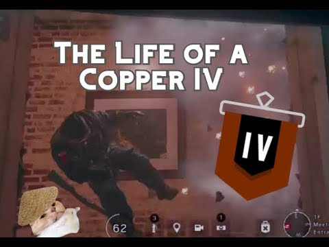 The Sad Life of a Copper IV in Rainbow Six Siege...