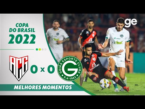 ATLÉTICO-GO 0 X 0 GOIÁS | MELHORES MOMENTOS | OITAVAS DE FINAL COPA DO BRASIL 2022 | ge.globo