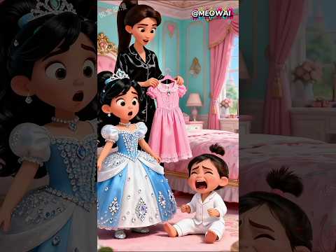 Minta Baju Princess Seperti Kakak! #shorts #animasi #kartunlucu #kartun #funny #comedy