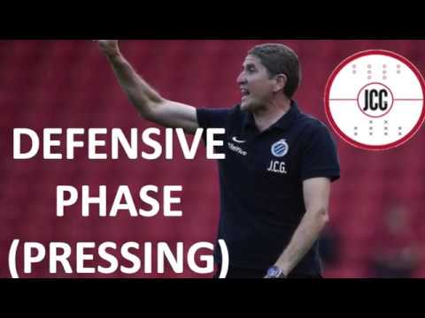 JC Garrido   Defensive Phase Pressing