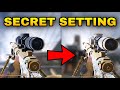This SECRET Setting CHANGES Your SNIPER SCOPE BACK! (Get Rid of Black Scope in CODM)