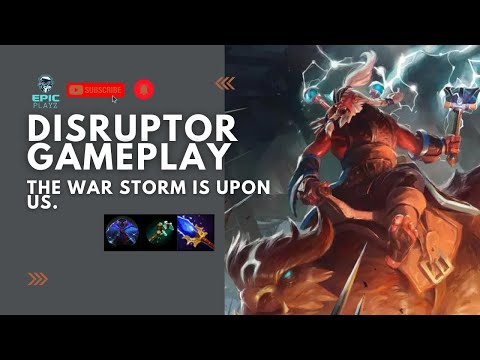 The war storm is upon us. | Dota 2 Patch 7.36c Disruptor Gameplay Highlights