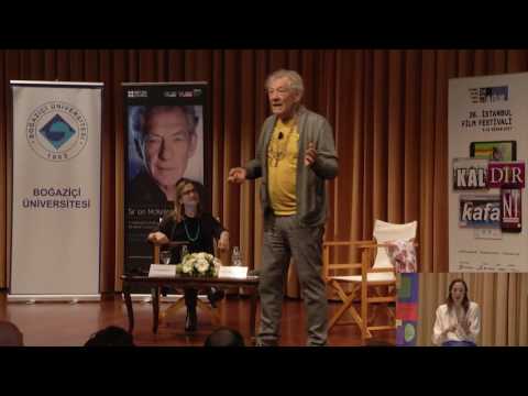 Sir Ian McKellen Interview at Boğaziçi University: Part 2 | Gandalf | Lord of the Rings